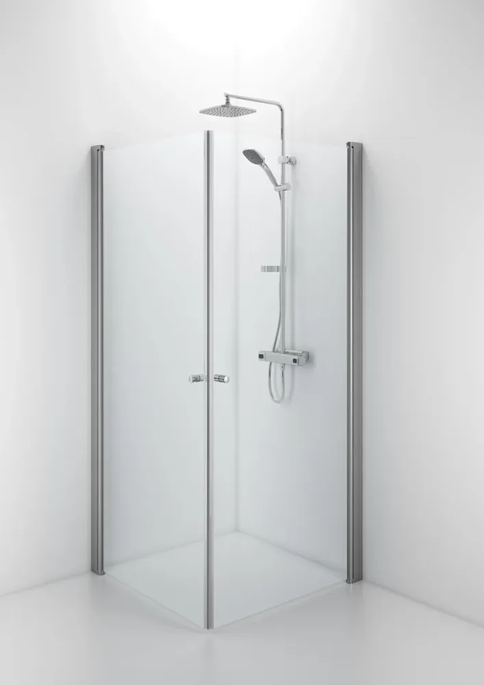 Contura Space SPNK 800 Duschvägg natur/klart glas 800 mm - Bild 2