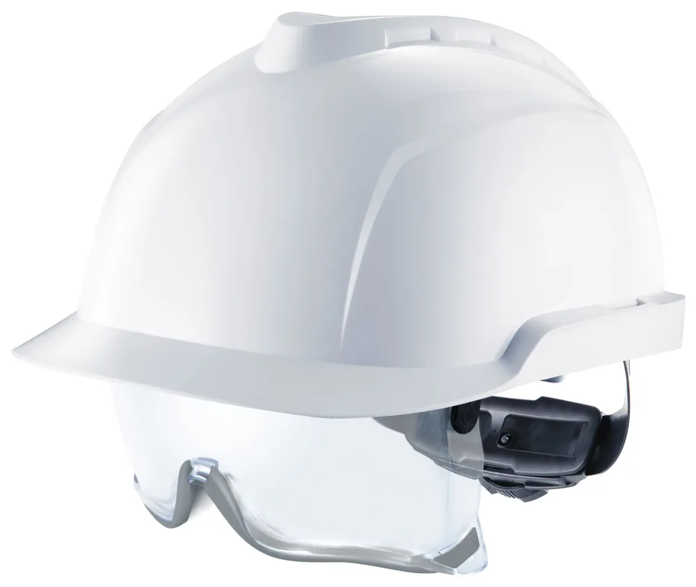 MSA V-Gard 930 Skyddshjälm Vit Ventilerad