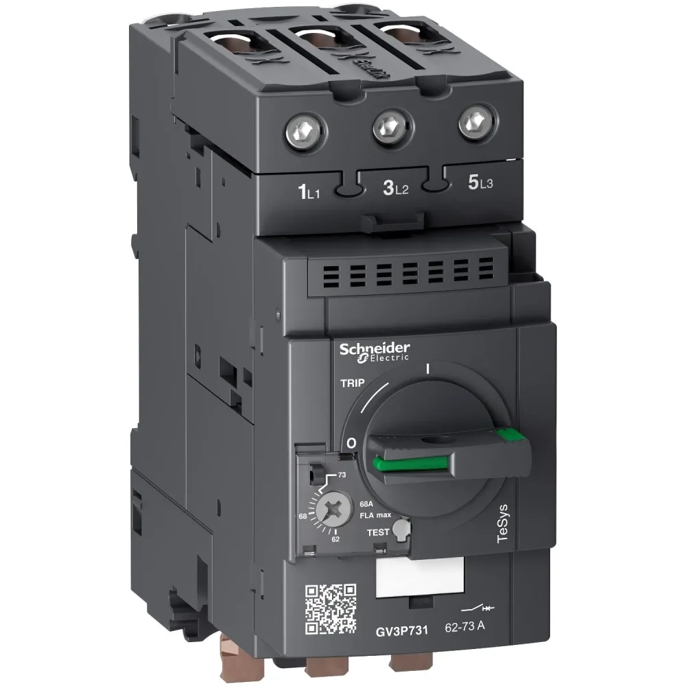 Schneider Electric GV3P80 Motorskyddsbrytare med Everlink-anslutning 70-80A - Bild 2