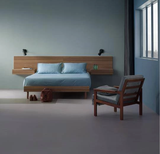 Linoleumgolv Marmoleum Click 333363 Lilac Krom, 30x30cm - Bild 3