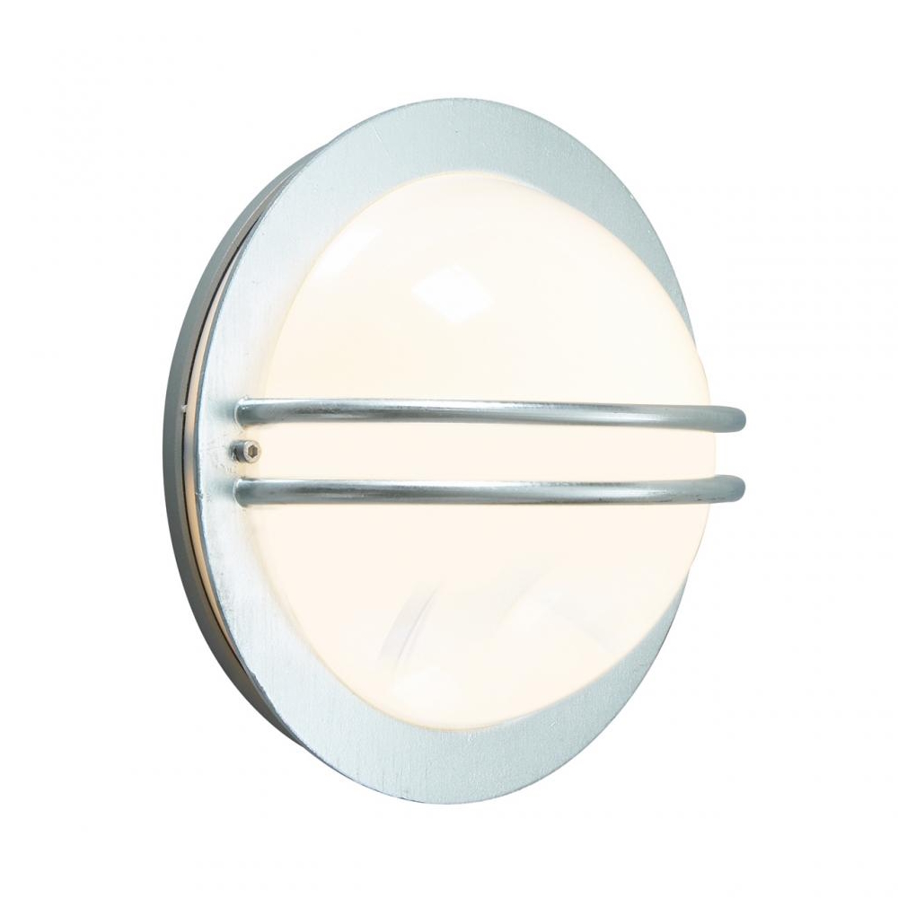 Väggarmatur Bremen, Galv/Opal, 46W, E27, IP54, Norlys 631GA