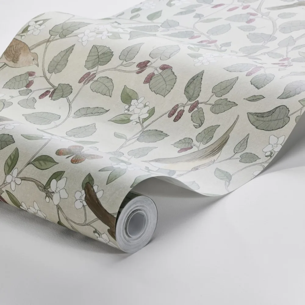Tapet Special Edition Flowery Sångfåglar 2056 Beige Blommig - Bild 3