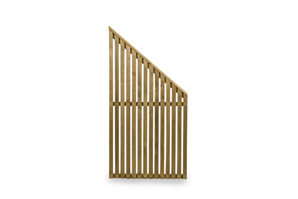 SKÄRM VERTIKAL 3 TRYCKIMPREGN GRAN HÖGER 81,5X159/89CM