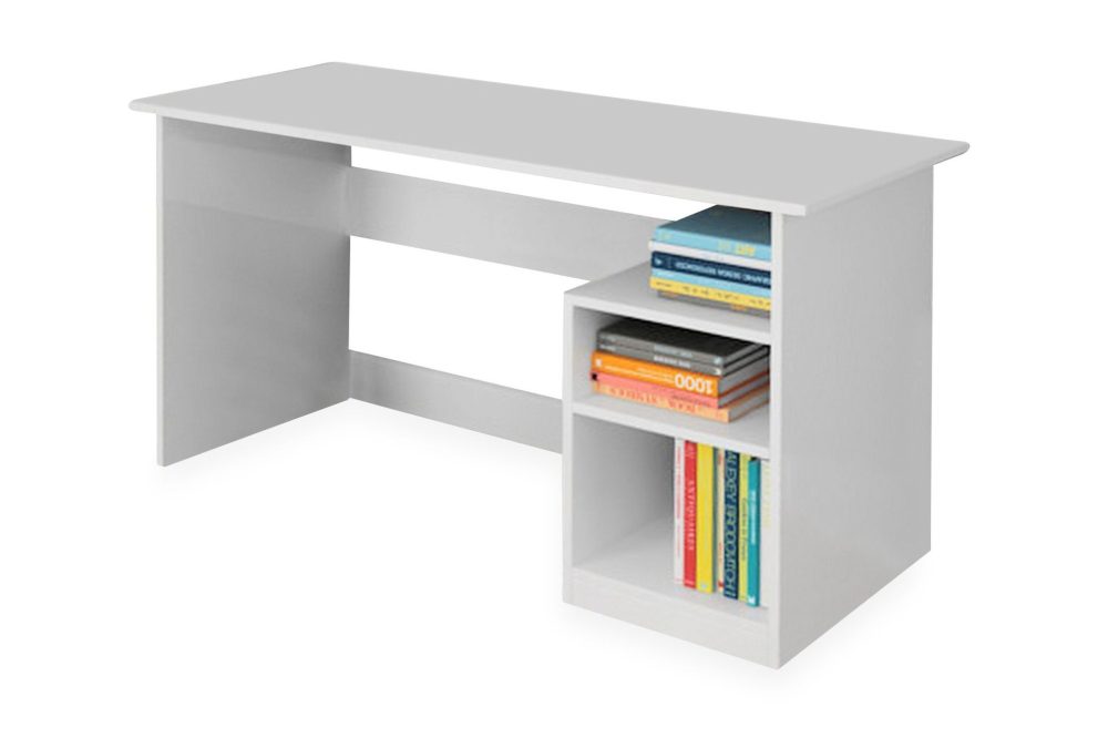 Elegancia Skrivbord 120 cm med Förvaring 2 Hyllor