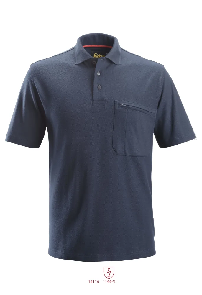 Snickers Workwear 2760 ProtecWork Pikétröja marinblå 4XL