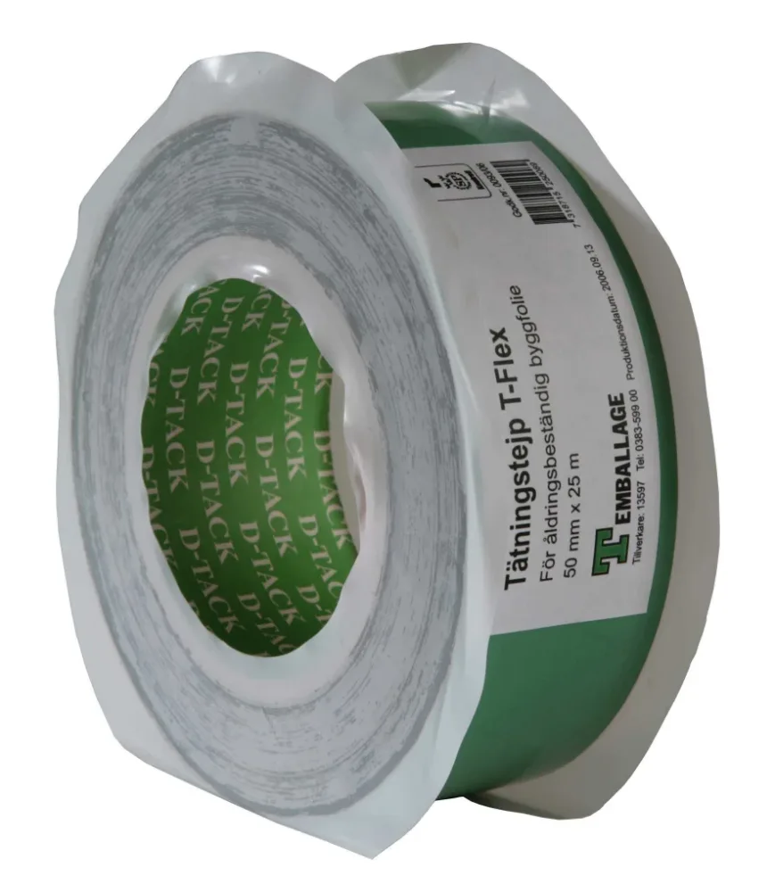 TECCA T-Flex Tätningstejp 50 mm x 25 m