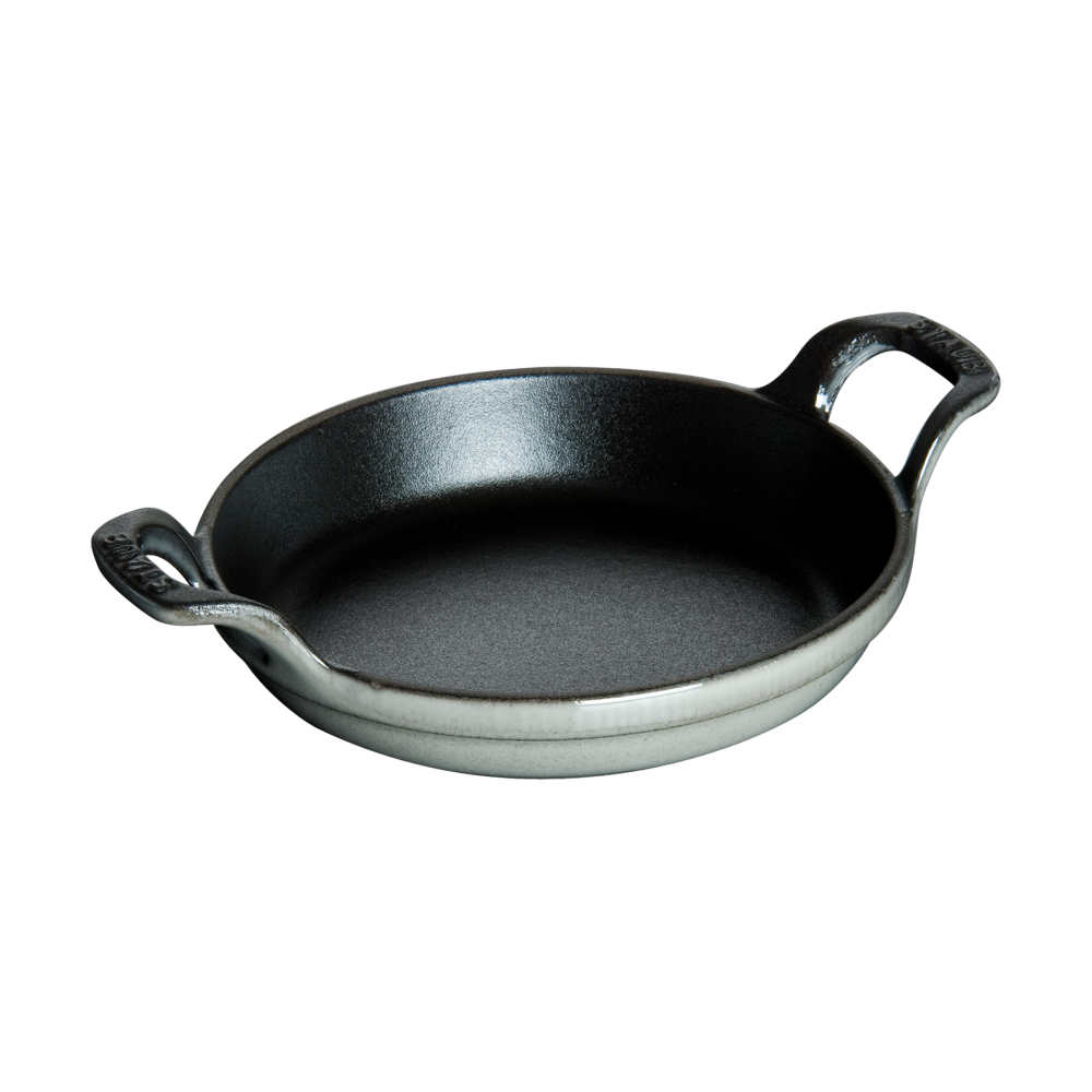 Staub rund ugnsform gjutjärn Ø20 cm, Grafitgrå