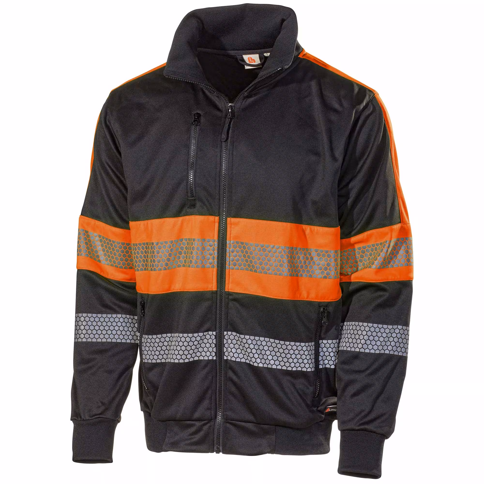 Kjøp L.Brador Sweatshirt, 6112p, Svart/Oransje, Klasse 1