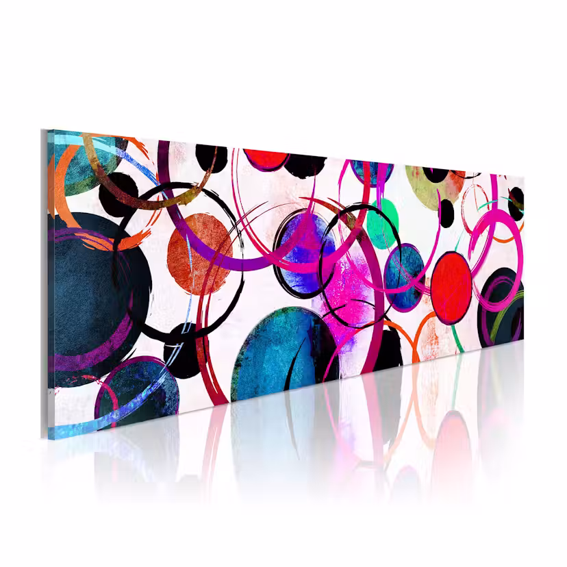 Tavla Arkiio Colourful Circle 135x45 cm