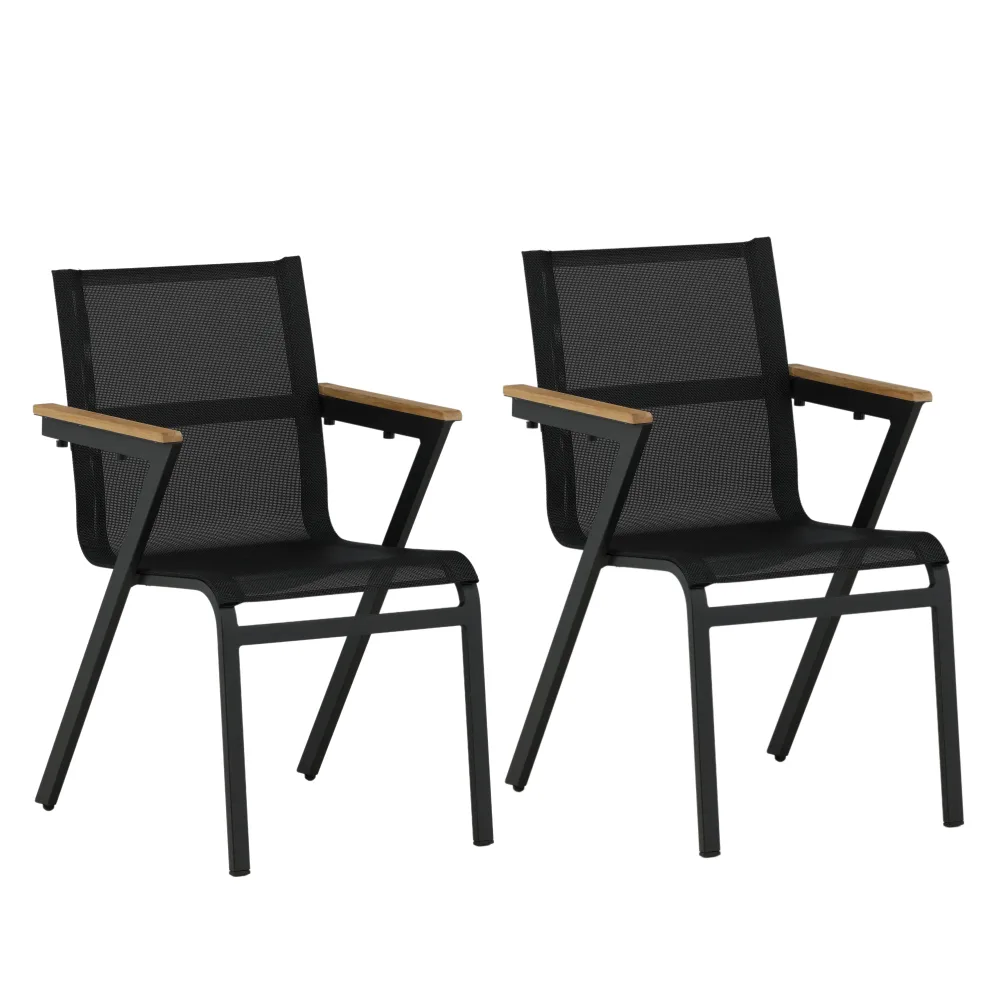 Venture Home Mexico 6183-400 Karmstol 2-pack Natur/Vit - Bild 2
