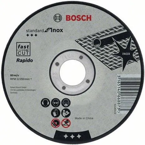 Bosch Standard for Inox Kapskiva 125x1mm 1-pack