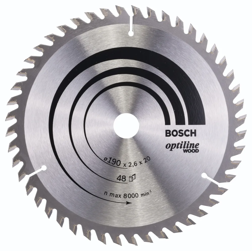 Bosch PRO Wood 2608641765 Cirkelsågklinga för nätdrivna gerings- och cirkelsågar 254x30, 60T - Bild 2