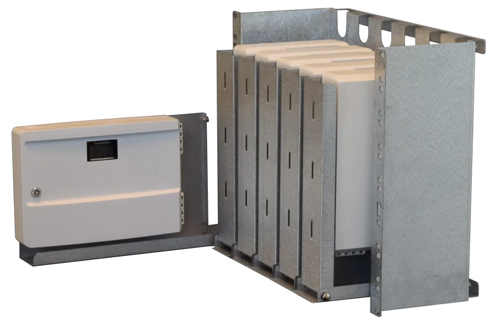 Axema C91 Centralrack upp till 6 st VAKA-centraler
