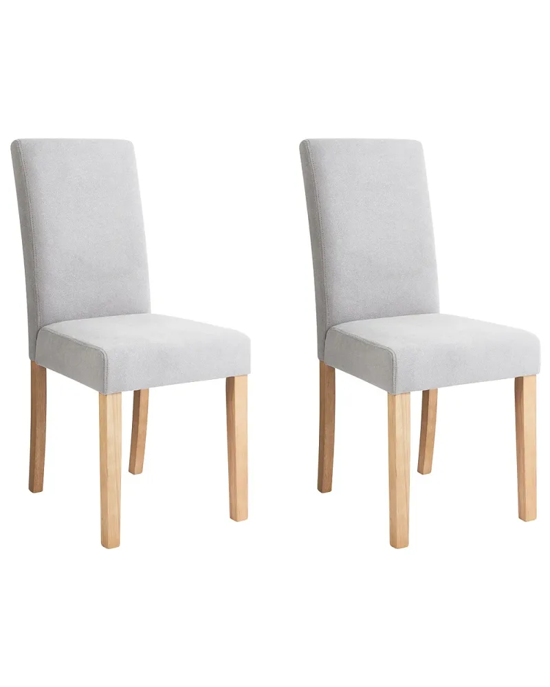 Set med 2 matstolar BROADWAY Grå