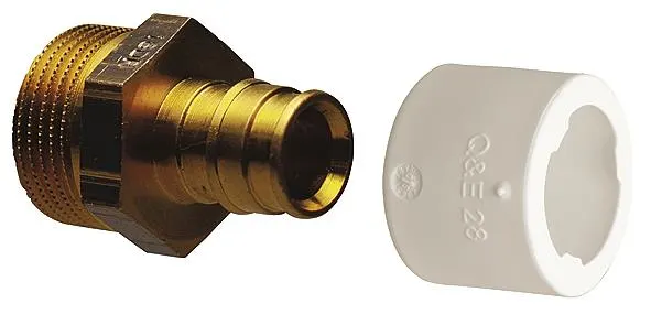 Uponor 1870203 Nippel rak, utvändig gänga 15 x 15 mm - Bild 2