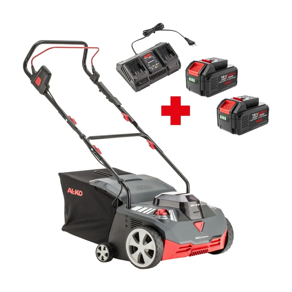 AL-KO 38.6 Li Combi Care Comfort Vertikalskärare med batteri och laddare