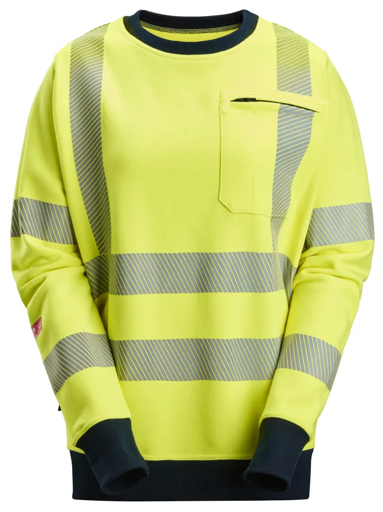 Snickers Workwear 2876-6695 Tröja varsel, gul/marinblå L
