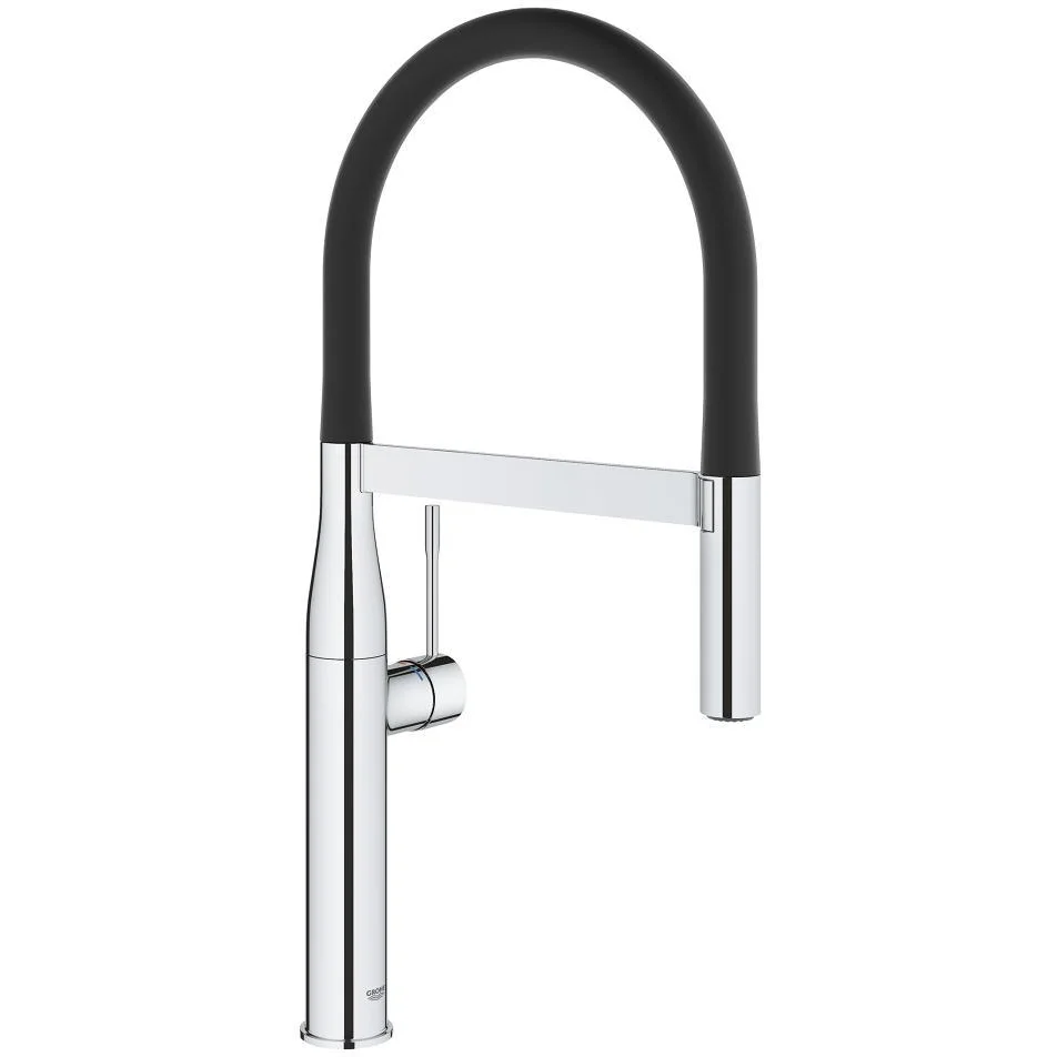 Grohe Essence New Köksblandare högpip, utan maskinavstägning Krom
