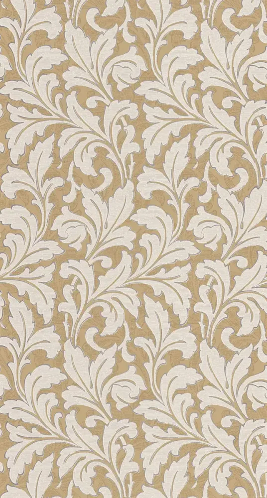 Casadeco - Acanthe Beige Camel Arts & Crafts