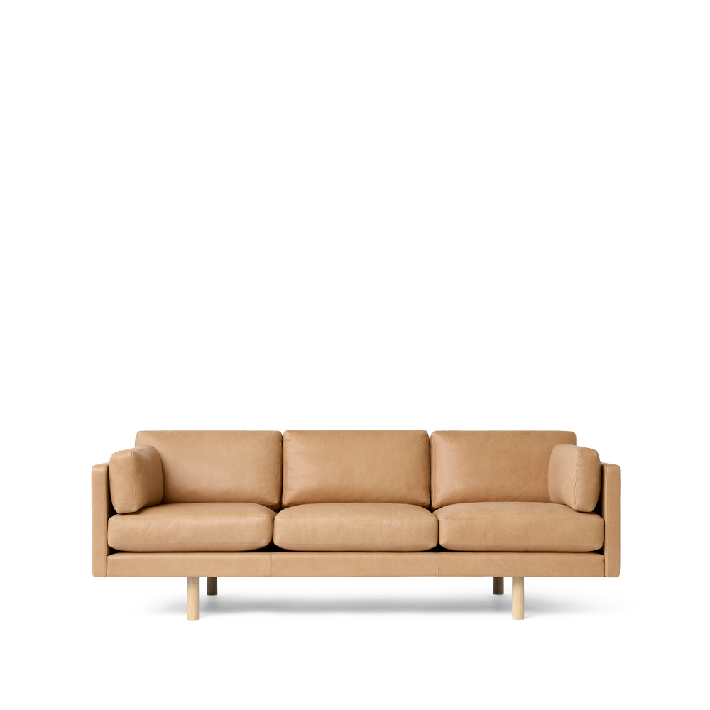 EJ220 2033 soffa 3-sits, Läder vegeta 90-ek