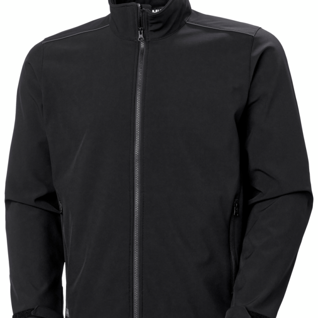 SOFTSHELLJACKA HELLY HANSEN MANCHESTER 2.0, SVART 3XL