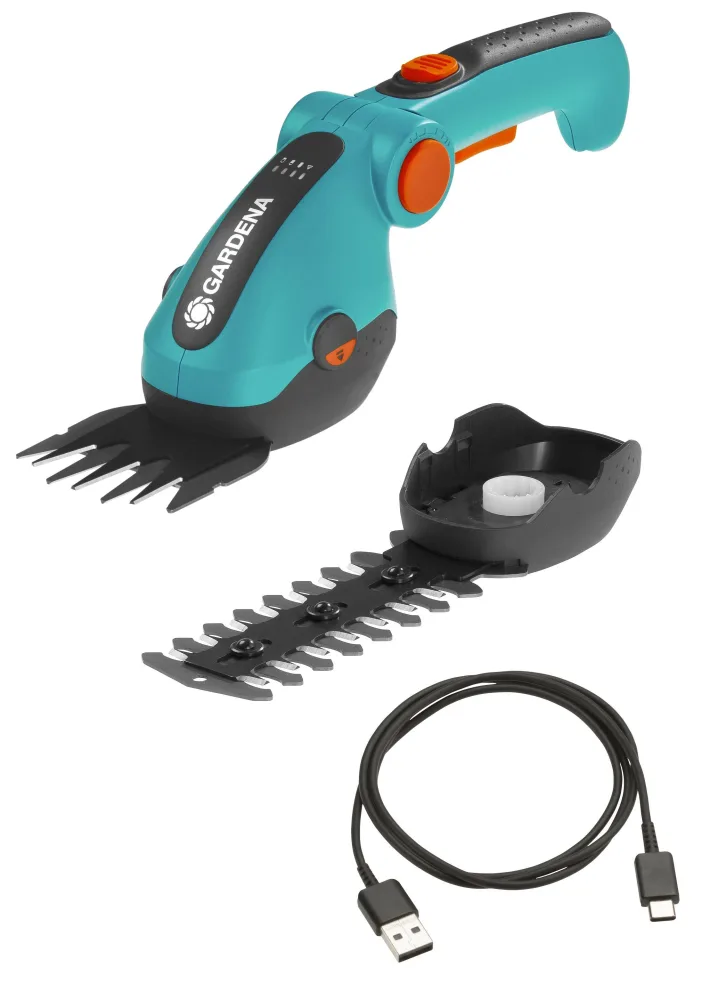 Gardena ComfortCut Grässax med batteri och laddare
