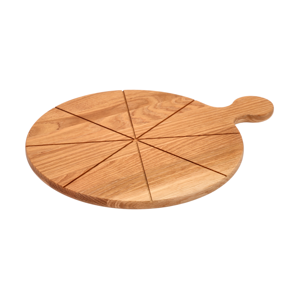 Foresta pizzaskärbräda med räfflor, Ek