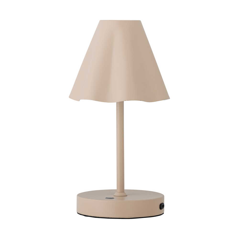 Lianna portabel bordslampa 28 cm, Nature