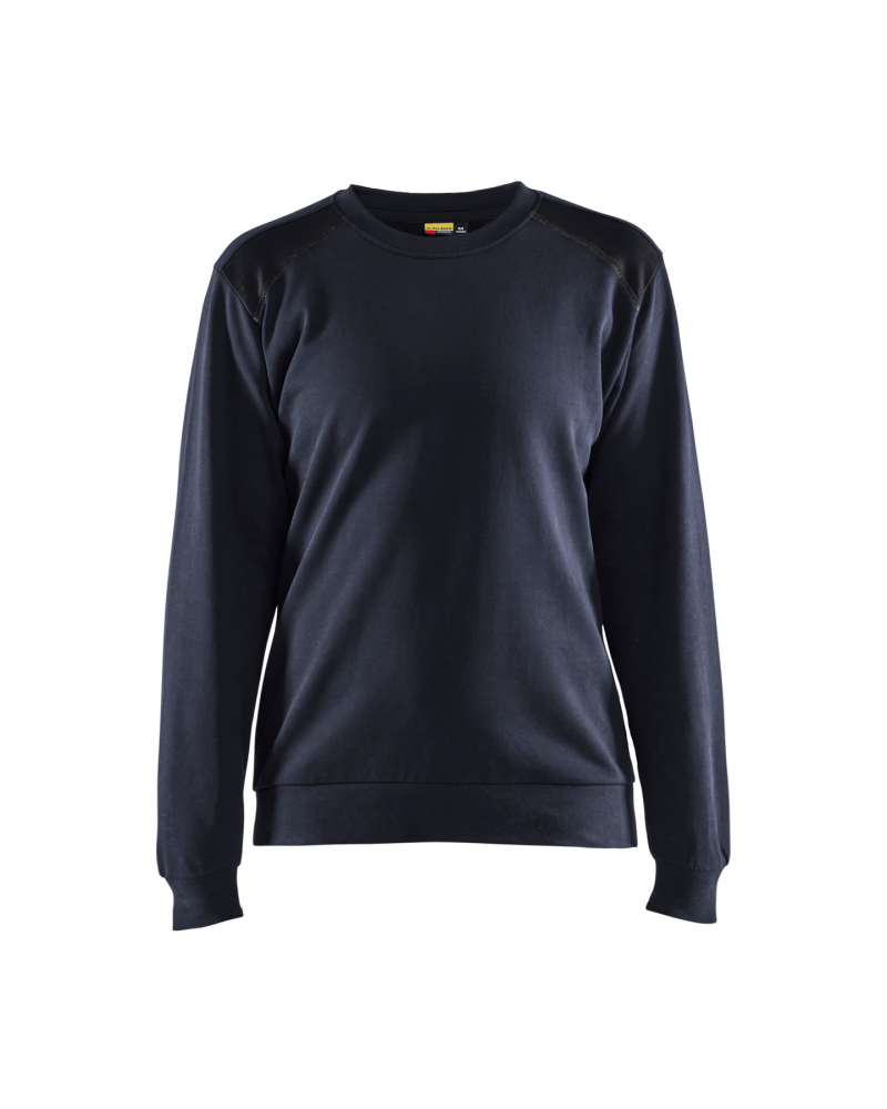 SWEATSHIRT 3408 1158 DAM MÖRK MARINBLÅ/SVART M