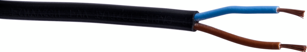 KABEL GELIA SKX 2X0.75 SVART, 100M/BOBIN