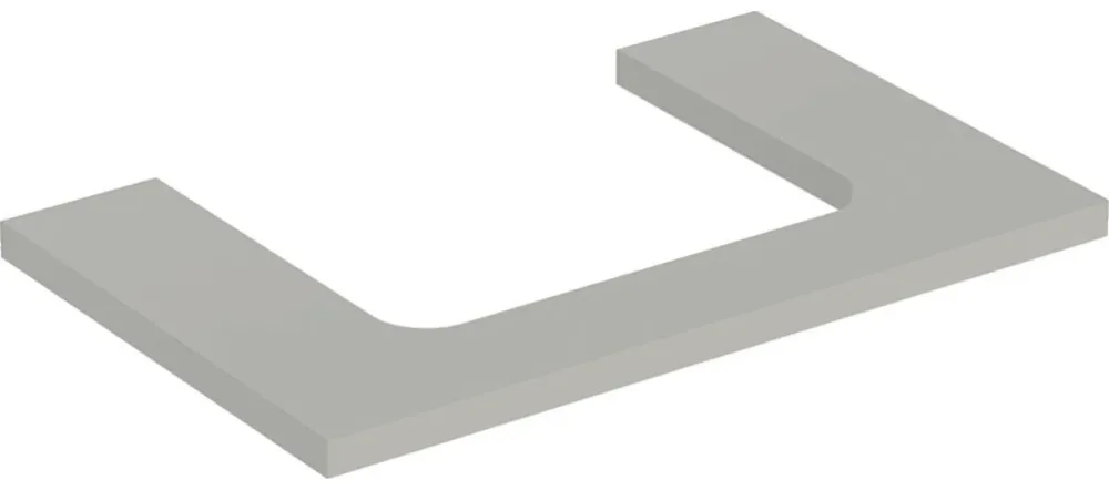 Geberit ONE 505.282.00.7 Bänkskiva 75 cm Grå