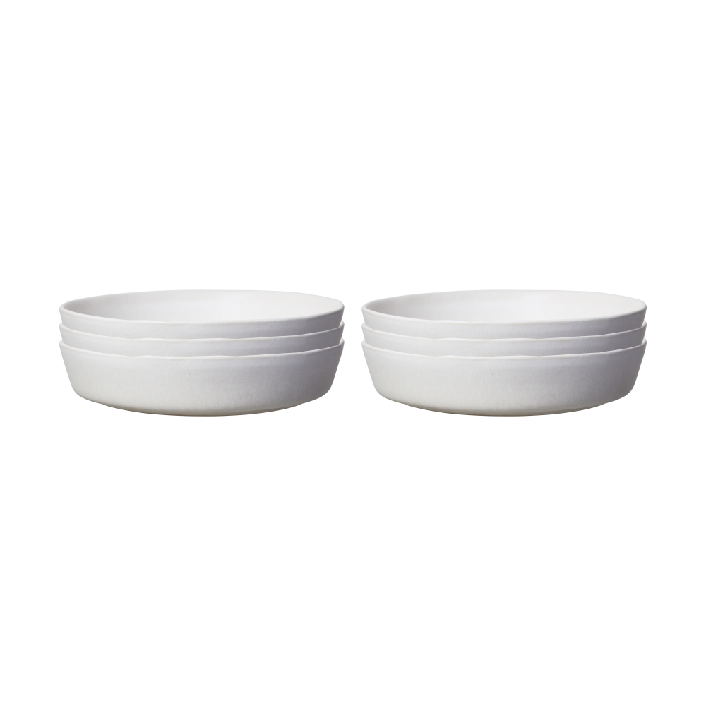 Sandsbro pastatallrik offwhite, Ø23 cm, 6-pack