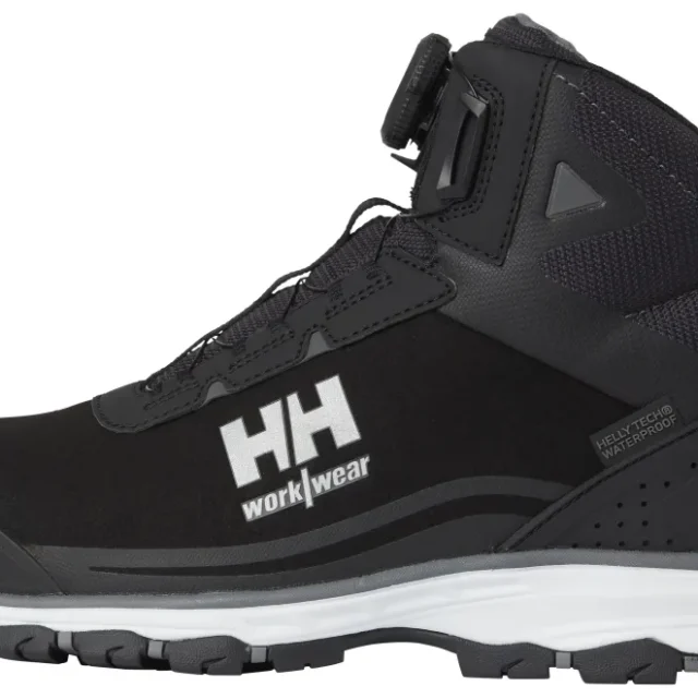 Helly Hansen Workwear Chelsea Evolution 2 Skyddskänga mid, svart, BOA, S3, HT wide 45