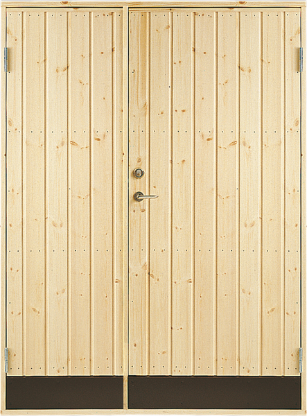 DUBBELDÖRR JABO 10GR RAK PANEL INKL, 2ST DÖRRSPÄRRAR 15,3X19
