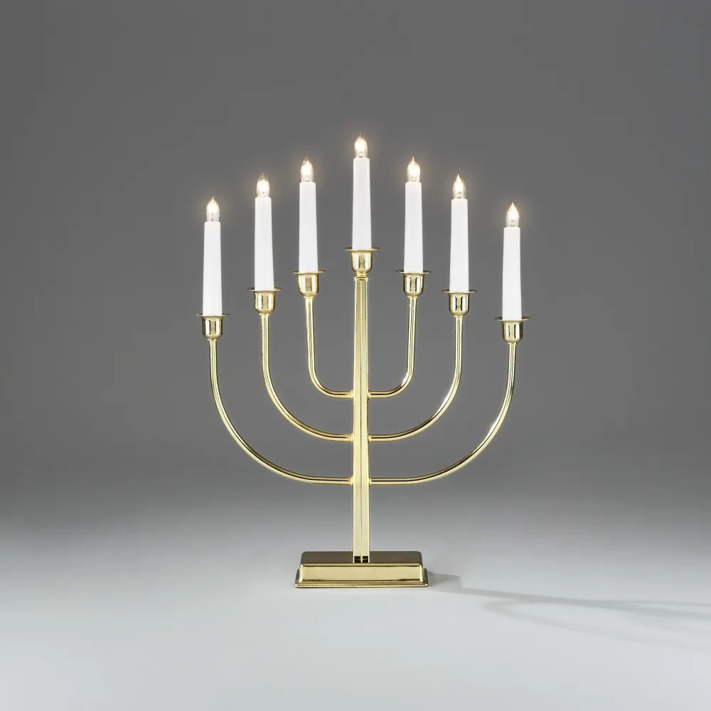 Konstsmide 2466-215TR Adventsljusstake 7 ljus, IP20 Metall, vit - Bild 2