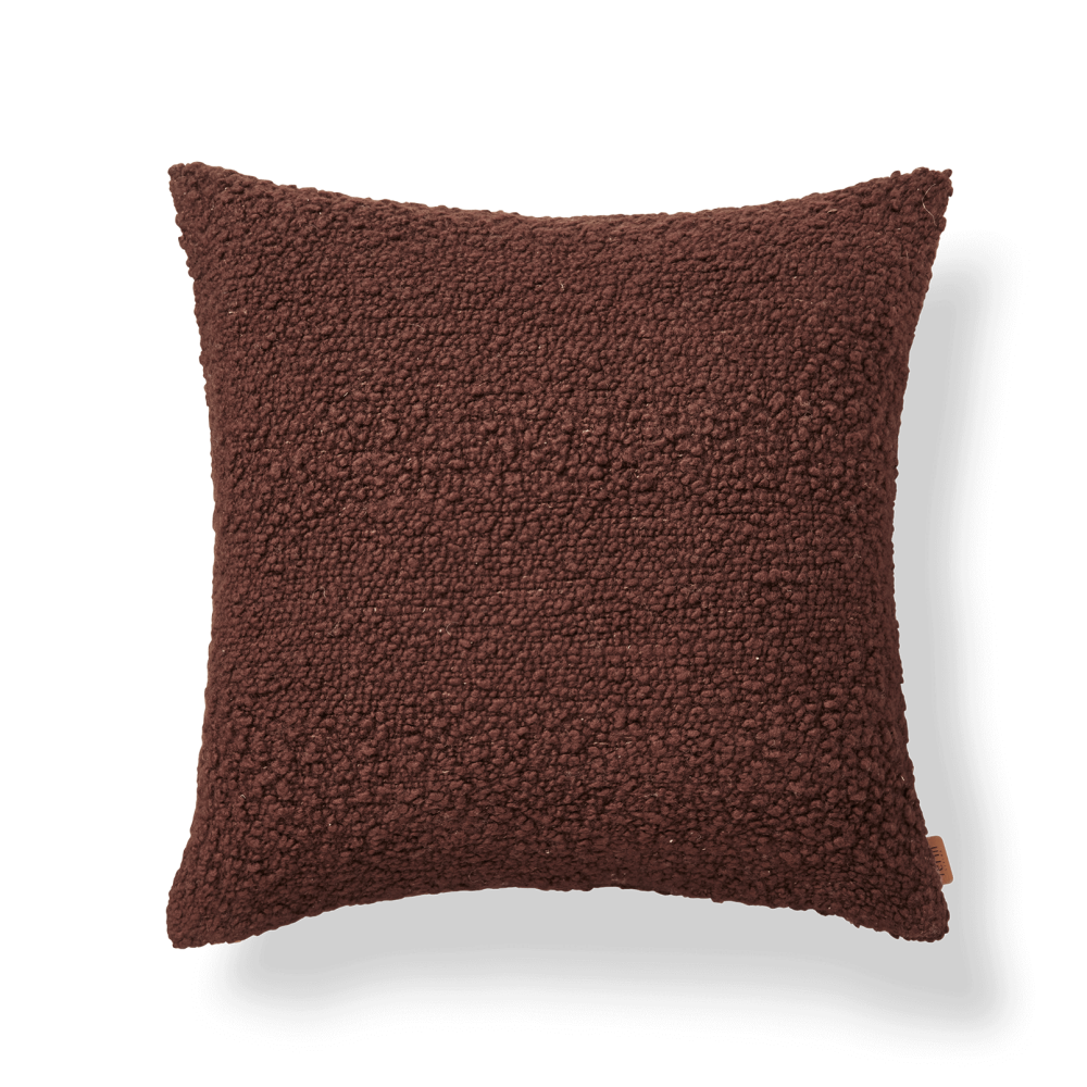 Moor kuddfodral 50x50 cm, Dark pecan