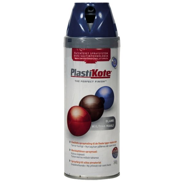 SPRAYFÄRG PLASTIKOTE T&S BLANK VIT PK