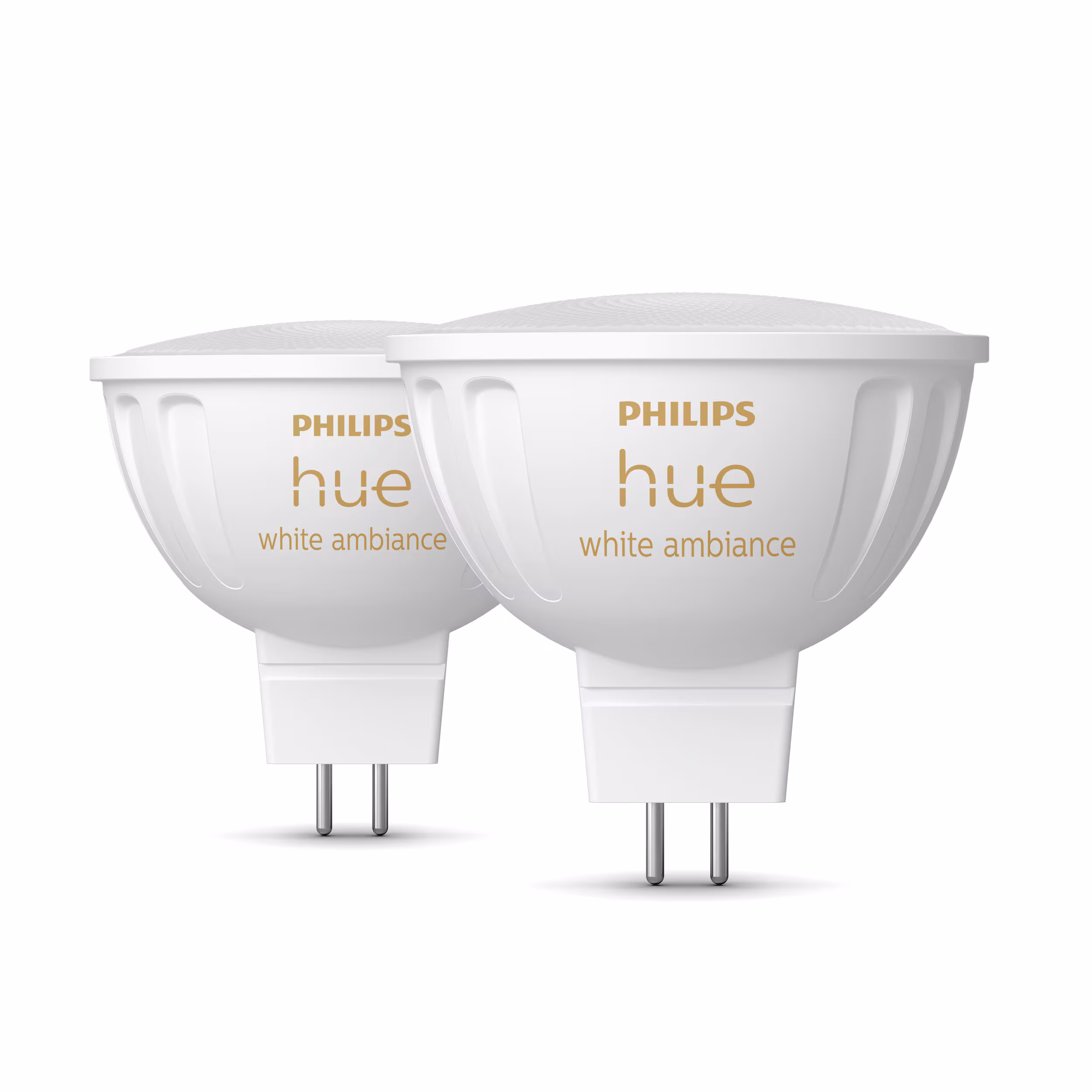 Kjøp Philips Hue LED-lampe MR16 HUE, WA, 12V, GU5,3, 5,1W, 2-pakk