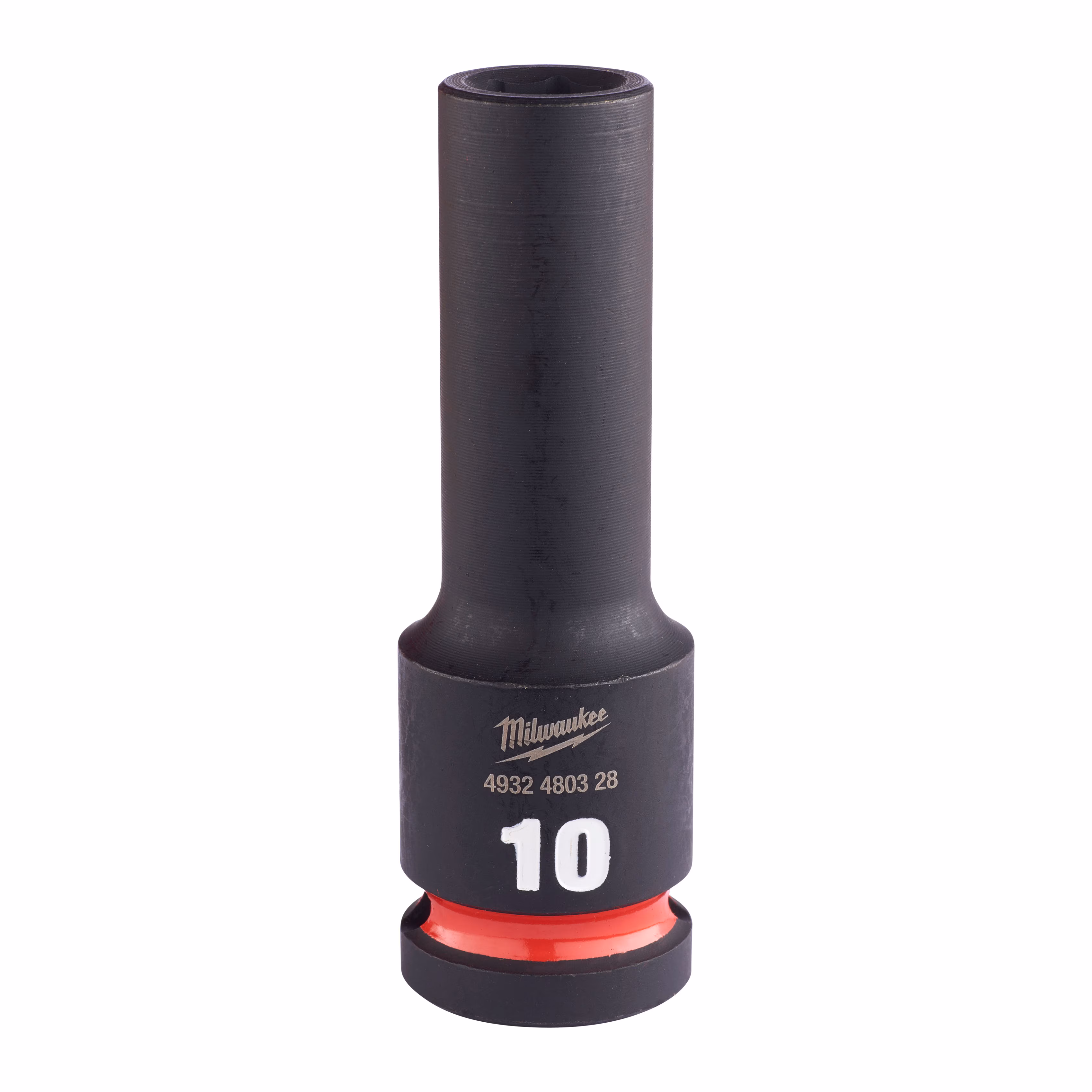 Kjøp Milwaukee Krafthylse shockwave impact duty, 1/2", 10 mm