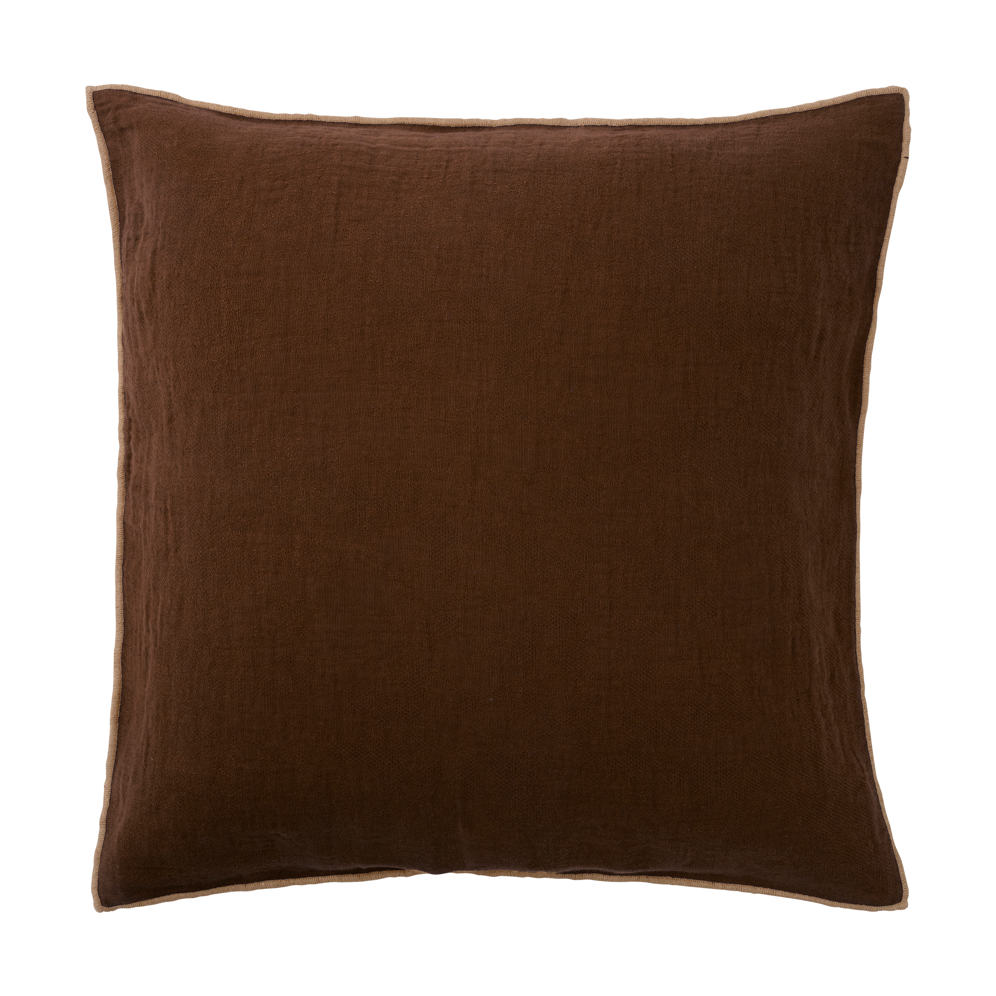 Evy kuddfodral, Brown, 50x50 cm