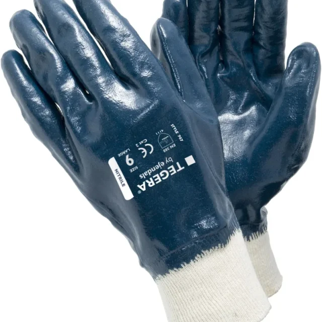 Tegera 747 Handske Interlock, Bomull/Nitril 11