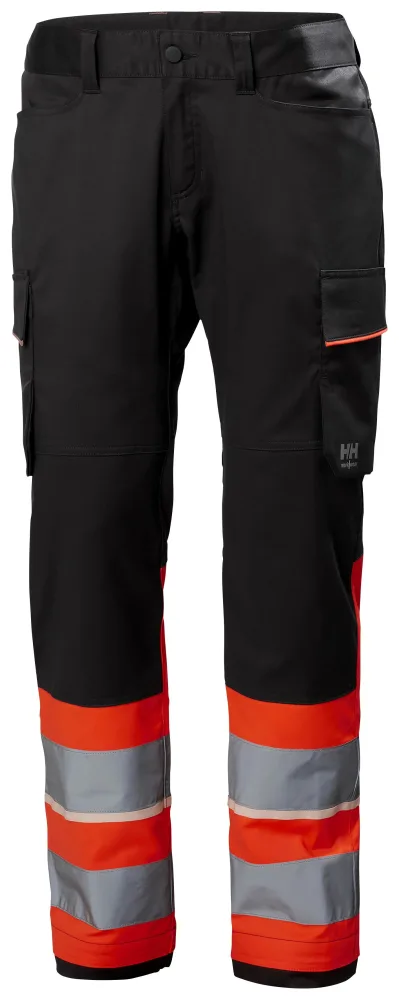 Helly Hansen Workwear UC-ME 77515_369 Arbetsbyxa varsel, svart/gul Varsel, Svart/Gul