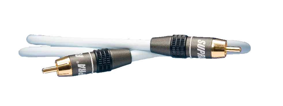 SUPRA 1001904661 Bildkablage Cinch, analoga med RCA kontakter 4 m