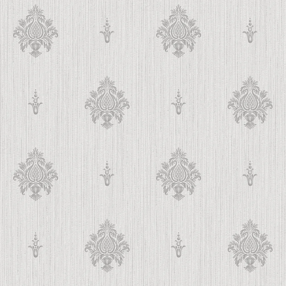 Galerie Wallcoverings Mansion II G68666 Tapet Italian Motif Grå