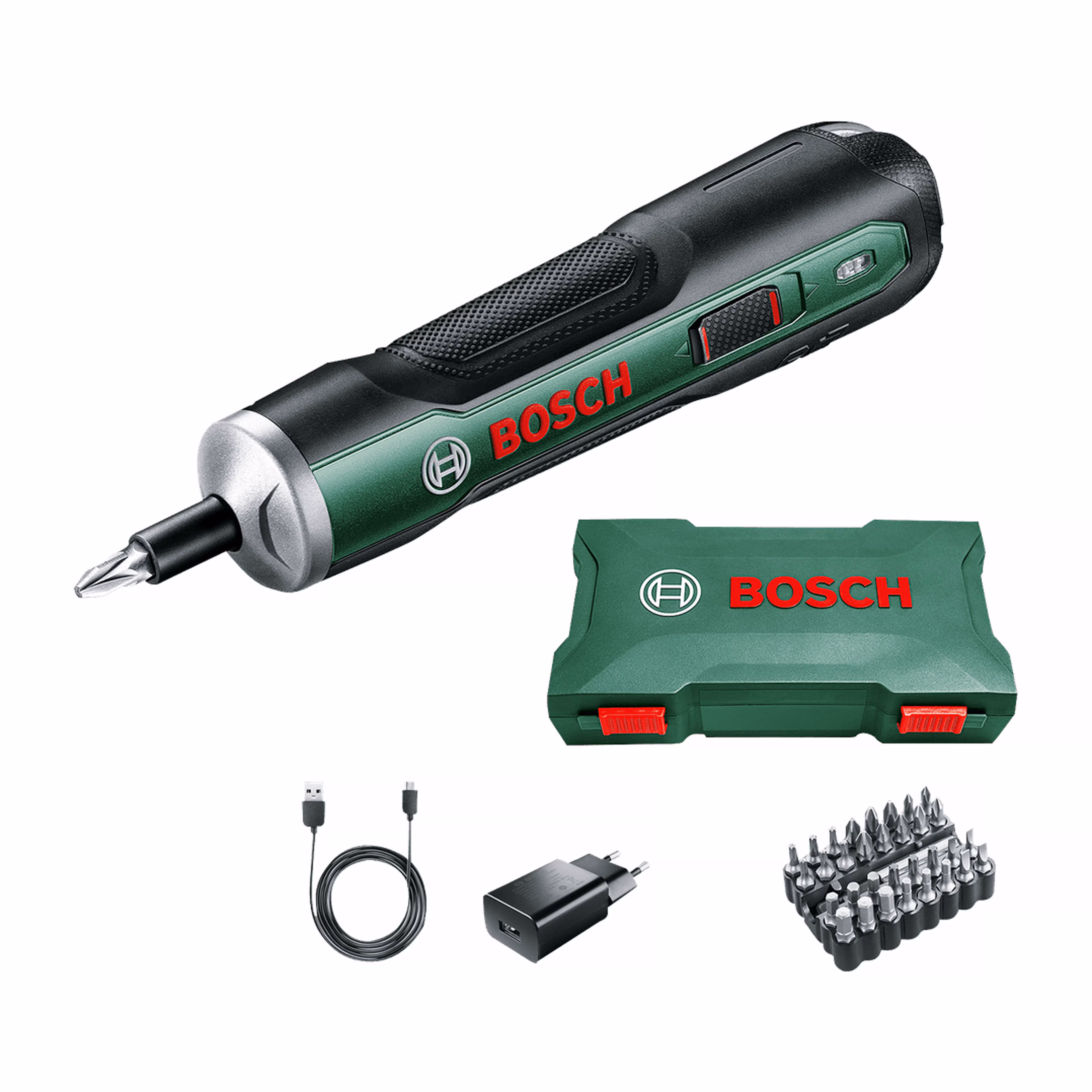 Kjøp Bosch DIY Skruetrekkersett med batteri og lader