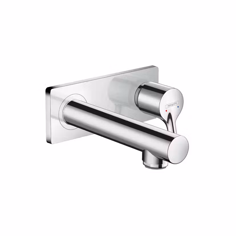 Tvättställsblandare Hansgrohe Talis S för Inbyggnad Piputsprång: 165 mm