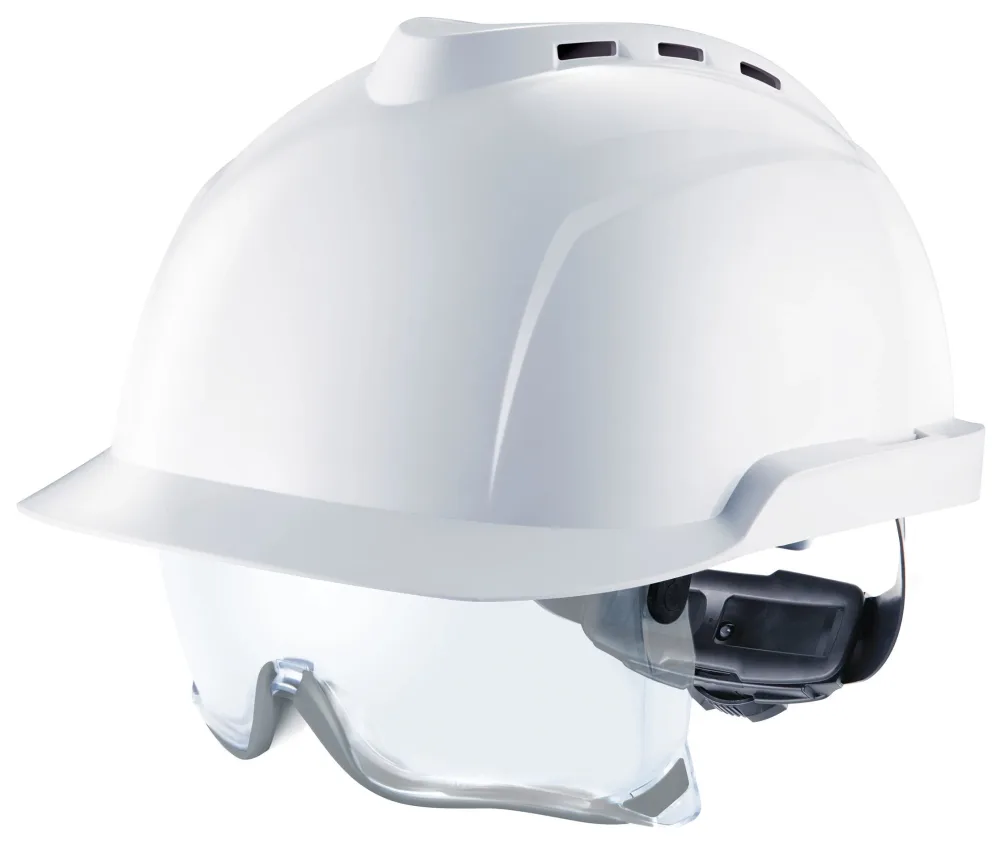 MSA V-Gard 930 Skyddshjälm Vit Ventilerad - Bild 2