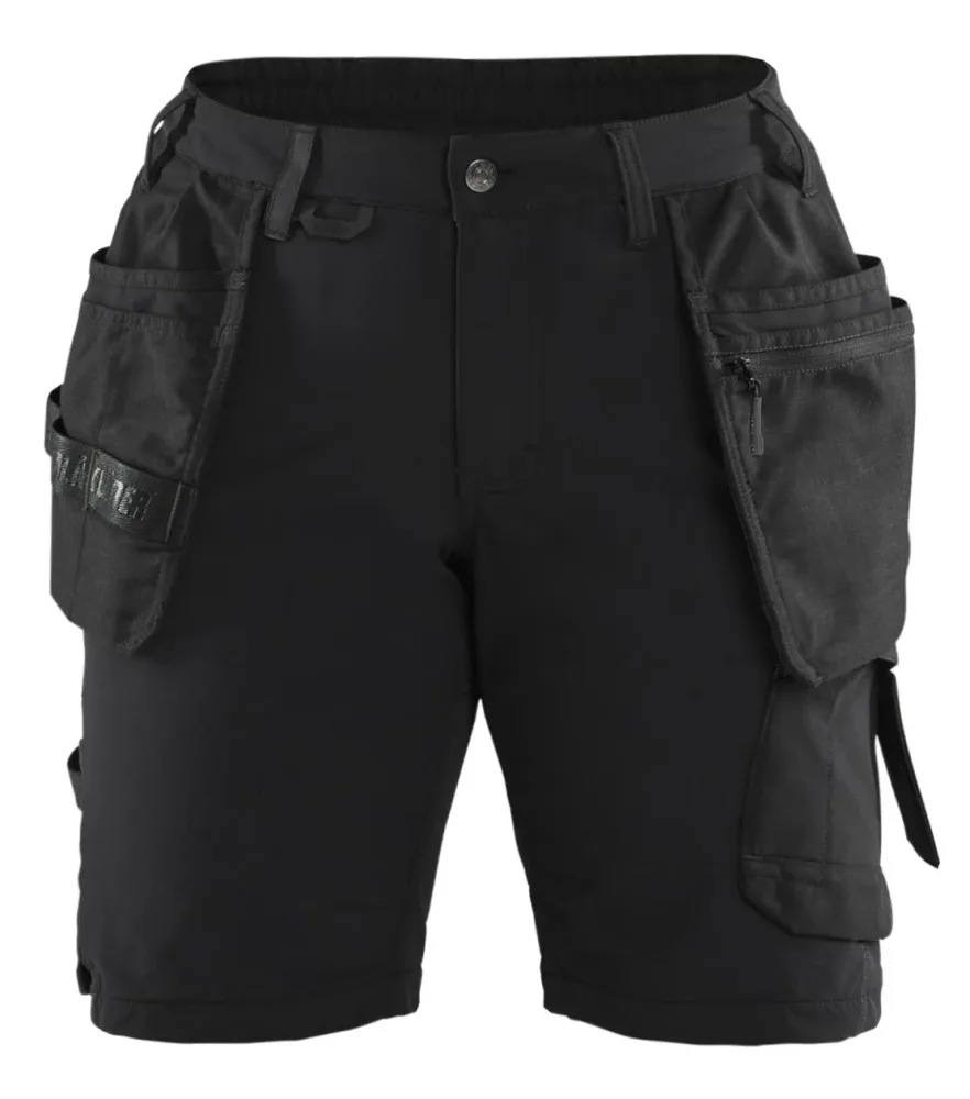 Blåkläder 718316459998C38 Shorts svart, stretch C38