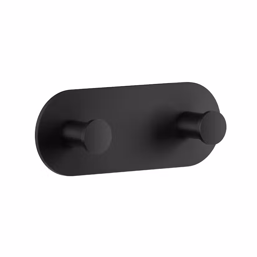 Handdukskrok Smedbo DOT 356 Mattsvart