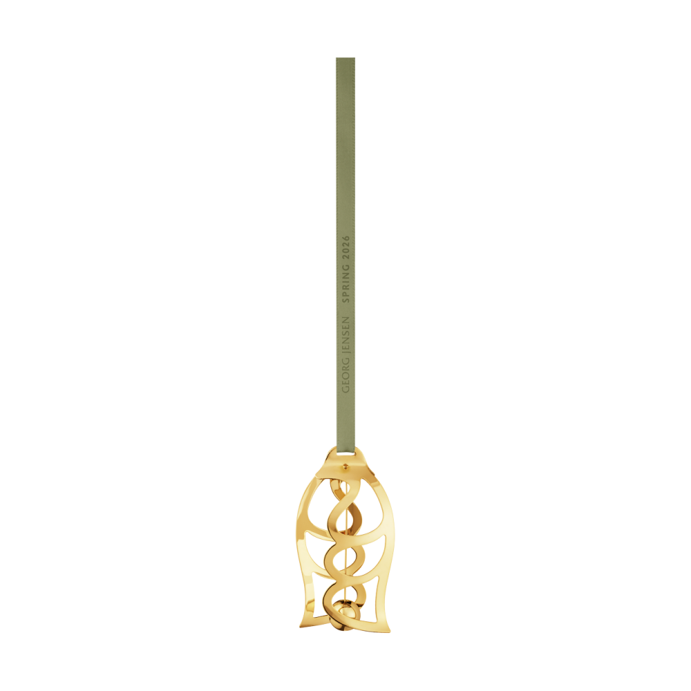 Georg Jensen påskhänge, Tulpan, 18 K guldpläterad, 2026